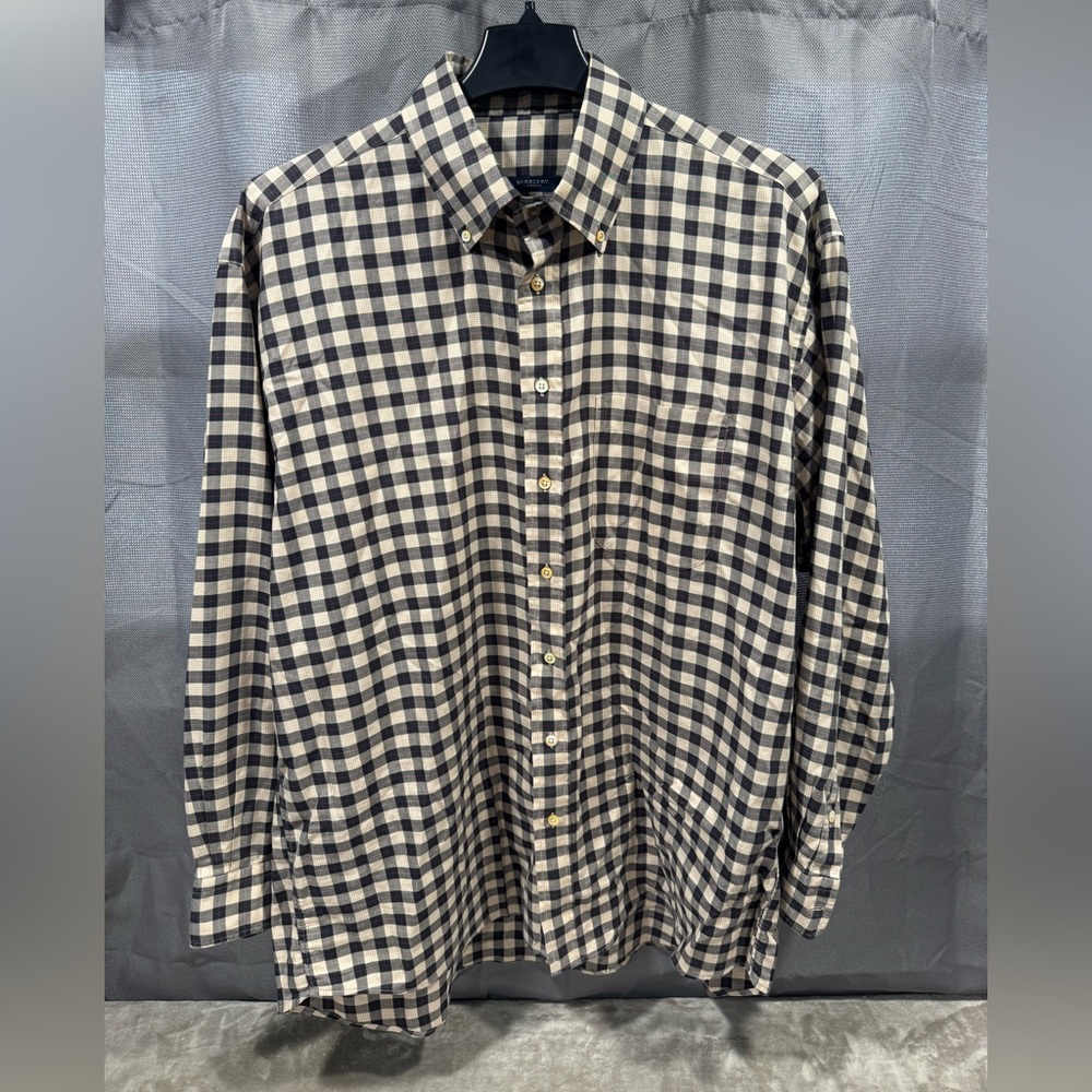 Burberry Gingham Button-Down Shirt - image 1